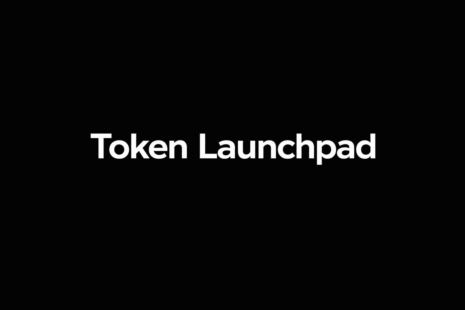 Token Launchpad